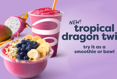 Jamba Introduces their Brand New Tropical Dragon Twist Smoothie and Bowl