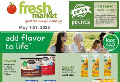 Fresh Market (UT) Weekly Ad Flyer Specials May 1 to May 31, 2023