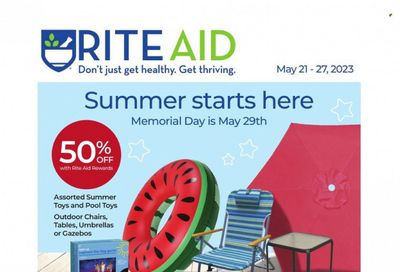 RITE AID Weekly Ad Flyer Specials May 21 to May 27, 2023