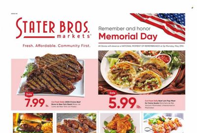 Stater Bros. (CA) Weekly Ad Flyer Specials May 24 to May 30, 2023