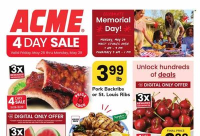 ACME (DE, NJ, NY, PA) Weekly Ad Flyer Specials May 26 to June 1, 2023