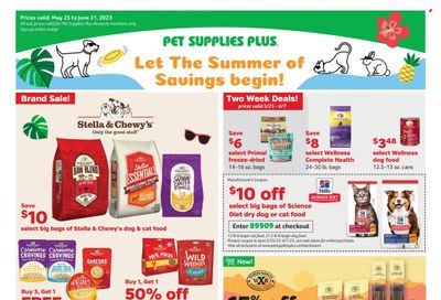 Pet Supplies Plus Weekly Ad Flyer Specials May 25 to June 21, 2023 Pet Supplies Plus Weekly Ad Flyer Specials May 25 to June 21, 2023