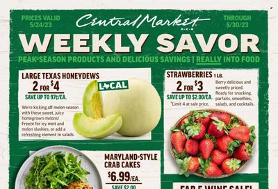 Central Market (TX) Weekly Ad Flyer Specials May 24 to May 30, 2023