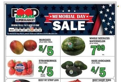 Food Bazaar (CT, NJ, NY) Weekly Ad Flyer Specials May 25 to May 31, 2023