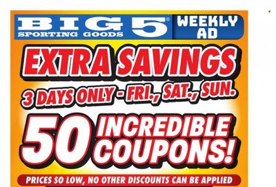 Big 5 (AZ, CA, CO, ID, NM, OR, UT, WA) Weekly Ad Flyer Specials June 2 to June 4, 2023 Big 5 (AZ, CA, CO, ID, NM, OR, UT, WA) Weekly Ad Flyer Specials June 2 to June 4, 2023