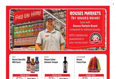 Rouses Markets (AL, LA, MS) Weekly Ad Flyer Specials May 31 to June 28, 2023