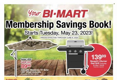 Bi-Mart (ID, OR, WA) Weekly Ad Flyer Specials May 23 to June 6, 2023
