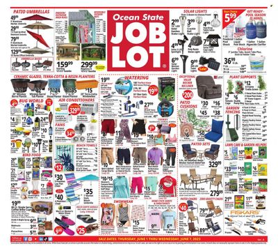 Ocean State Job Lot (CT, MA, ME, NH, NJ, NY, RI, VT) Weekly Ad Flyer Specials June 1 to June 7, 2023