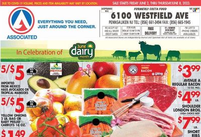 Associated Supermarkets (NY) Weekly Ad Flyer Specials June 2 to June 8, 2023