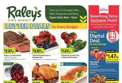Raley's (CA, NV) Weekly Ad Flyer Specials May 31 to June 6, 2023 Raley's (CA, NV) Weekly Ad Flyer Specials May 31 to June 6, 2023