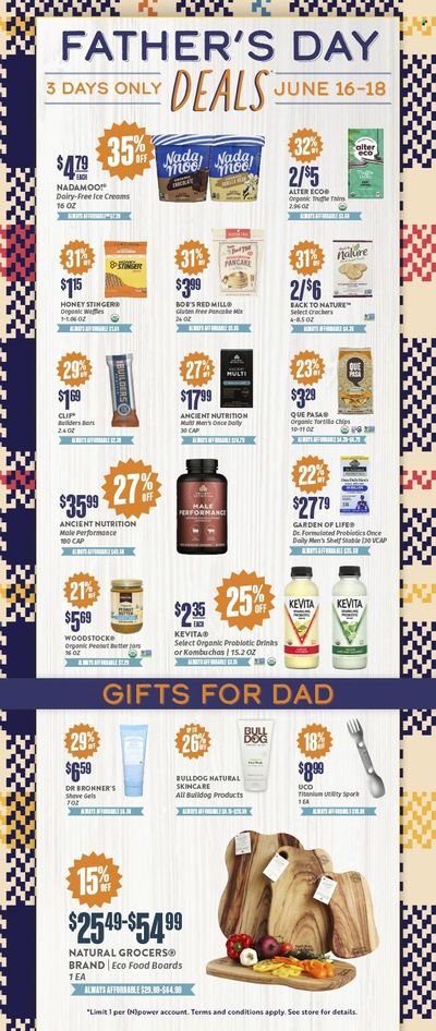 Natural Grocers Weekly Ad Flyer Specials June 16 to June 18, 2023