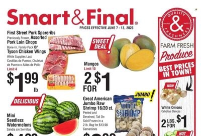 Smart & Final (CA) Weekly Ad Flyer Specials June 7 to June 13, 2023
