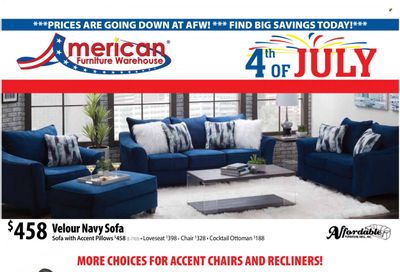American Furniture Warehouse (AZ, CO, TX) Weekly Ad Flyer Specials June 4 to July 5, 2023
