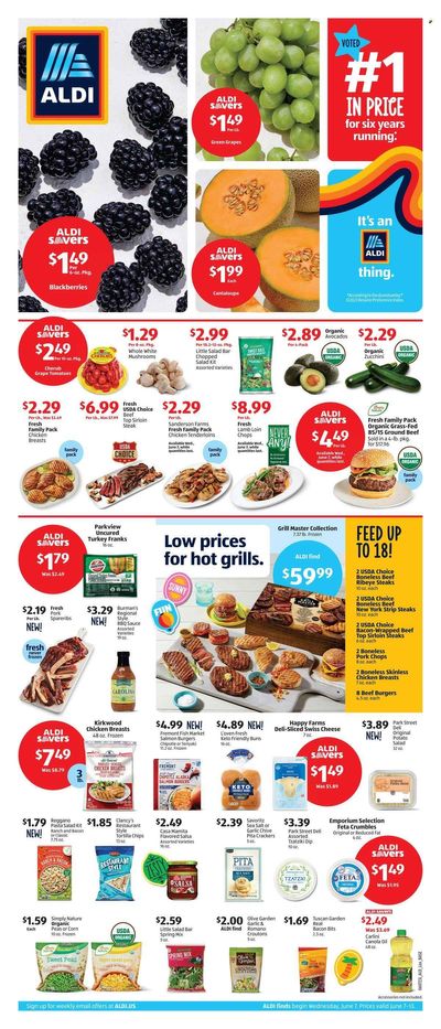 ALDI (AL, FL, LA, MS) Weekly Ad Flyer Specials June 7 to June 13, 2023