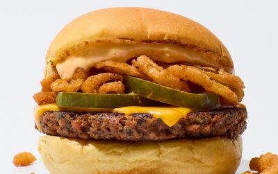 The New Veggie Shack Burger Featuring a Plant-Based Patty Has Arrived at Shake Shack