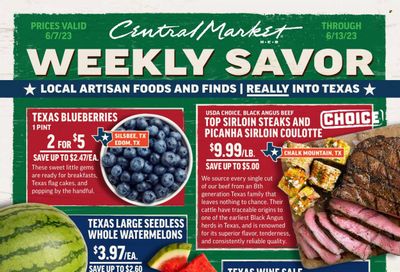 Central Market (TX) Weekly Ad Flyer Specials June 7 to June 13, 2023