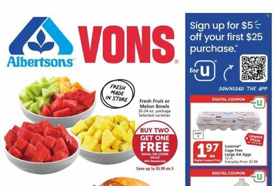 Vons (CA) Weekly Ad Flyer Specials June 7 to June 13, 2023