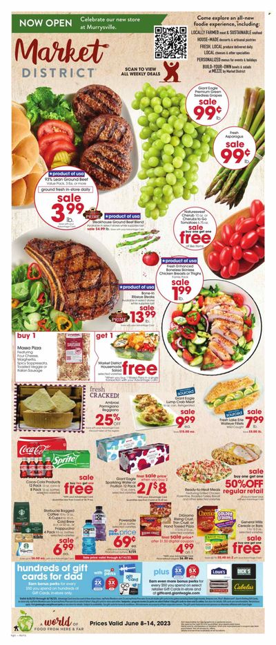 Giant Eagle (PA) Weekly Ad Flyer Specials June 8 to June 14, 2023