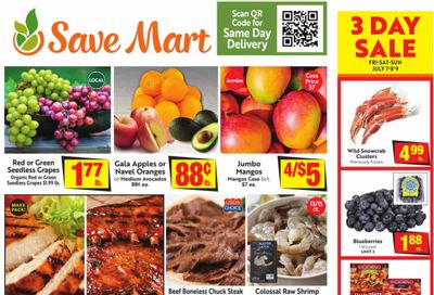 Save Mart (CA, NV) Weekly Ad Flyer Specials July 5 to July 11, 2023