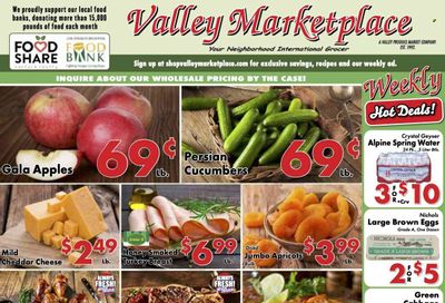 Valley Marketplace (CA) Weekly Ad Flyer Specials July 5 to July 11, 2023