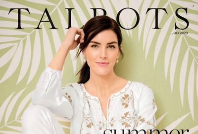 Talbots Weekly Ad Flyer Specials June 24 to July 31, 2023