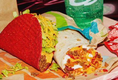 Taco Bell is Dishing Up their Ultra Popular Volcano Taco and Double Beef Volcano Burrito