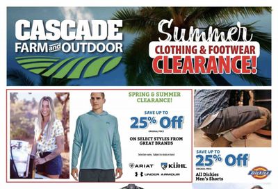 Cascade Farm And Outdoor (OR, WA) Weekly Ad Flyer Specials July 12 to July 18, 2023