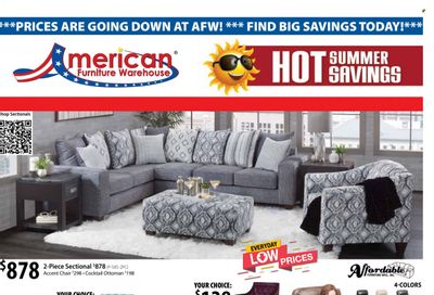 American Furniture Warehouse (AZ, CO, TX) Weekly Ad Flyer Specials July 9 to August 6, 2023