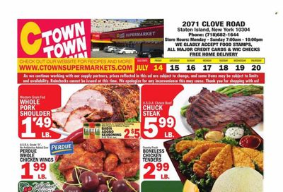 C-Town (CT, FL, MA, NJ, NY, PA) Weekly Ad Flyer Specials July 14 to July 20, 2023