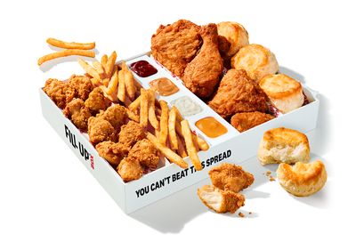 Get the New Value Packed KFC Fill Up Box at Kentucky Fried Chicken 