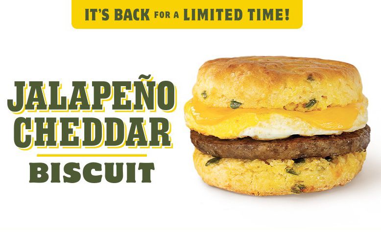 Whataburger Reintroduces their Ultra Popular Jalapeño Cheddar Biscuit