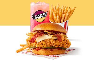 Kentucky Fried Chicken Launches the Ultimate BBQ Fried Chicken Sandwich Combo