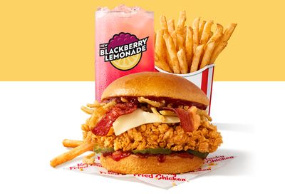Kentucky Fried Chicken Launches the Ultimate BBQ Fried Chicken Sandwich Combo
