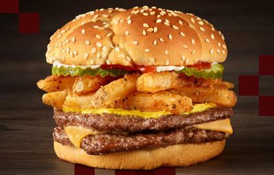 Checkers and Rally’s Feature their Popular Double Fry Lover’s Burger for a Limited Time