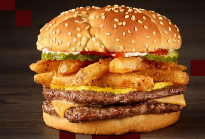 Checkers and Rally’s Feature their Popular Double Fry Lover’s Burger for a Limited Time