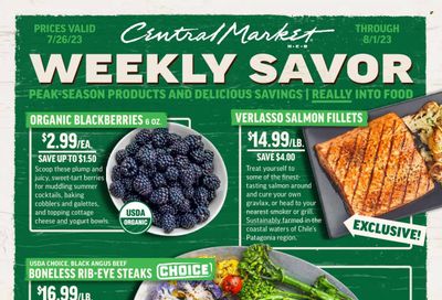 Central Market (TX) Weekly Ad Flyer Specials July 26 to August 1, 2023