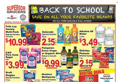 Superior Grocers (CA) Weekly Ad Flyer Specials July 18 to August 21, 2023