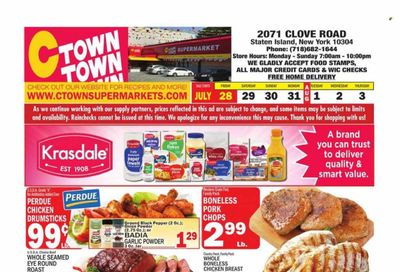 C-Town (CT, FL, MA, NJ, NY, PA) Weekly Ad Flyer Specials July 28 to August 3, 2023