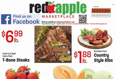 Red Apple Marketplace (OR) Weekly Ad Flyer Specials July 26 to August 1, 2023