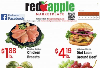 Red Apple Marketplace (OR) Weekly Ad Flyer Specials August 2 to August 8, 2023