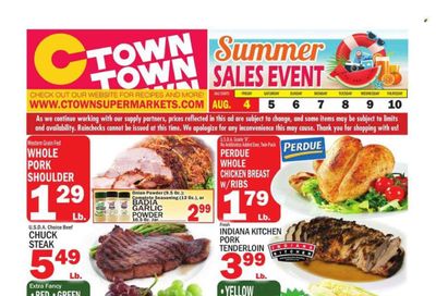 C-Town (CT, FL, MA, NJ, NY, PA) Weekly Ad Flyer Specials August 4 to August 10, 2023