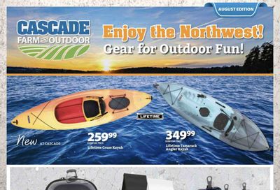 Cascade Farm And Outdoor (OR, WA) Weekly Ad Flyer Specials August 1 to August 31, 2023
