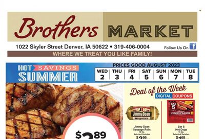 Brothers Market (IA, KS, MO) Weekly Ad Flyer Specials August 2 to August 8, 2023