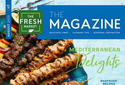 The Fresh Market Weekly Ad Flyer Specials August 2 to August 29, 2023