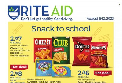 RITE AID Weekly Ad Flyer Specials August 6 to August 12, 2023