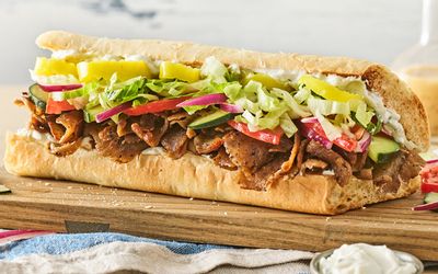 The Big Fat Greek Sub Featuring Seasoned Gyro is Back at Quiznos 