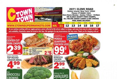 C-Town (CT, FL, MA, NJ, NY, PA) Weekly Ad Flyer Specials August 11 to August 17, 2023