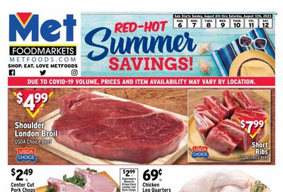 Met Foodmarkets Weekly Ad Flyer Specials August 6 to August 12, 2023