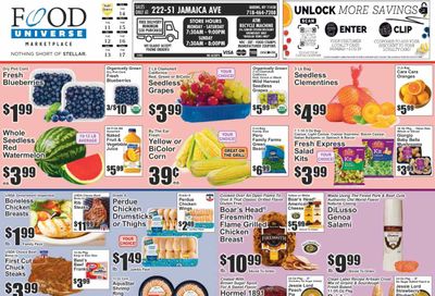 Food Universe (NY) Weekly Ad Flyer Specials August 11 to August 17, 2023