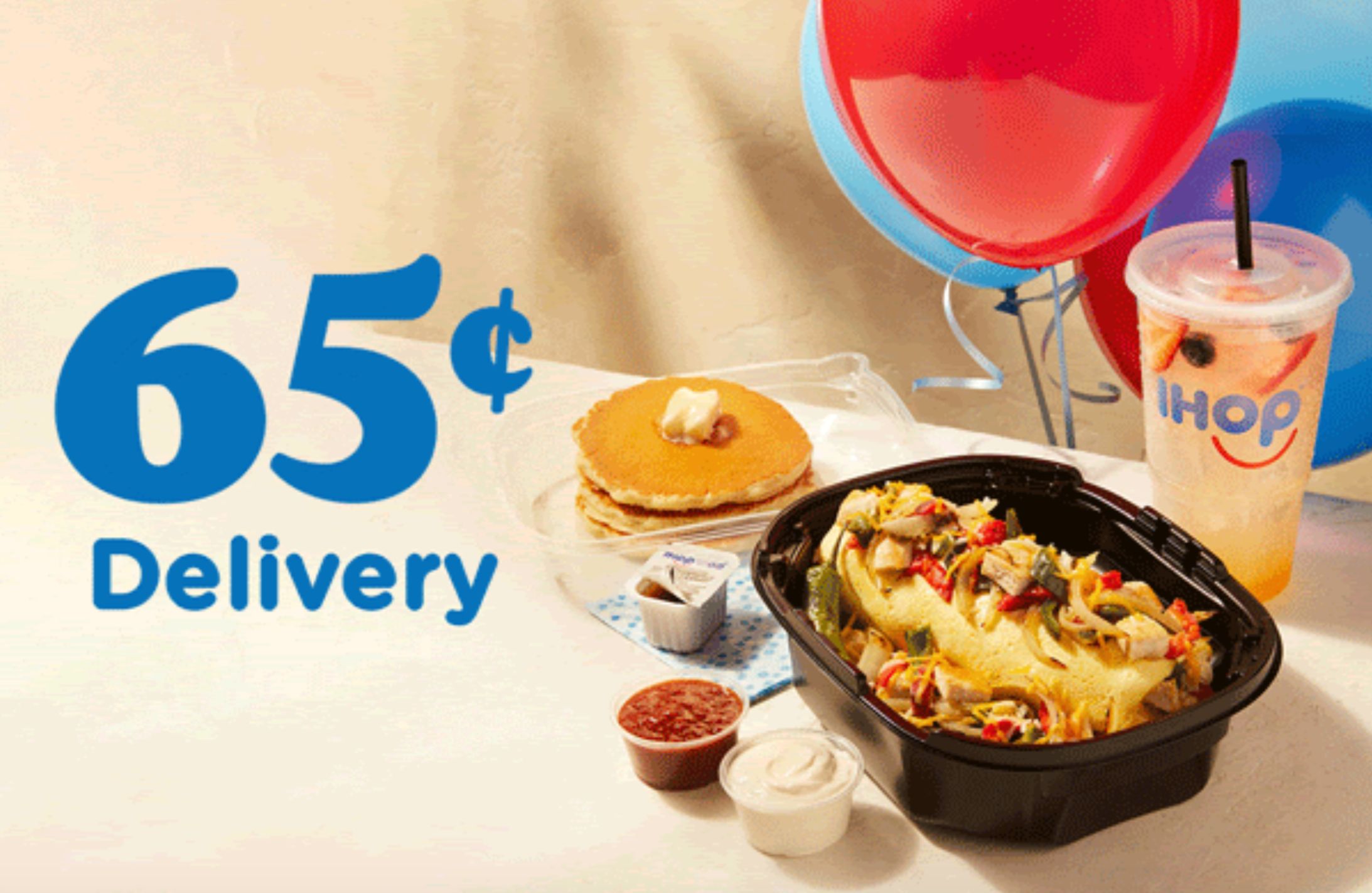 Enjoy A 65 Delivery Fee At IHOP With In app And Online Delivery Orders 